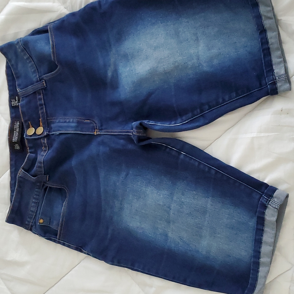 City Chic Denim Shorts
